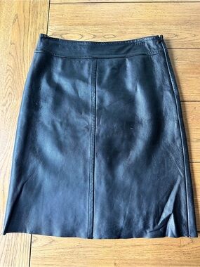 BCBG Leather Skirt - size 4